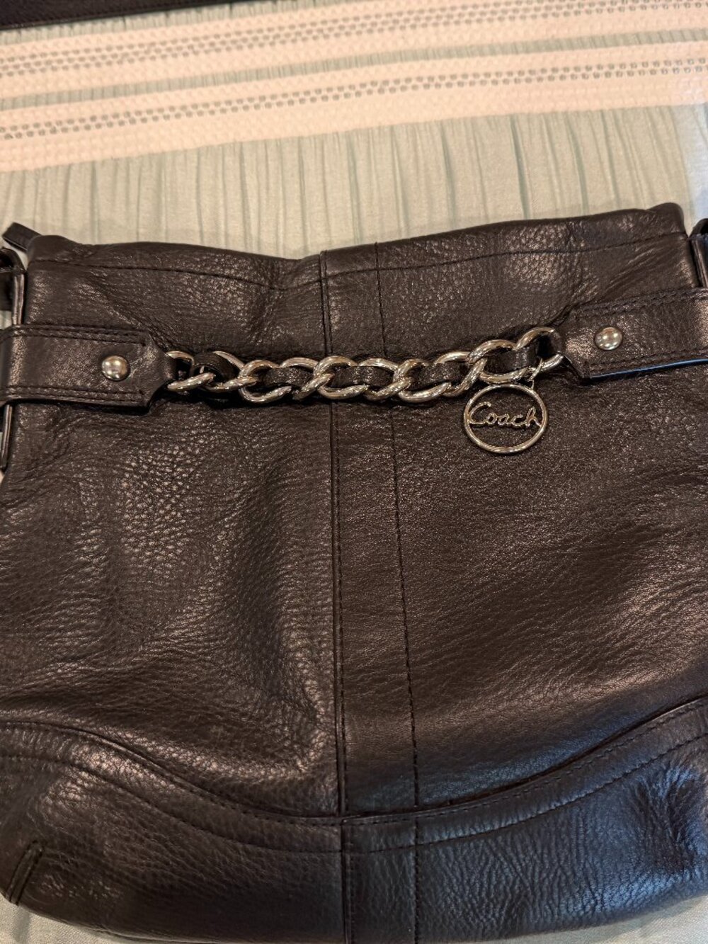 Black Coach Crossbody